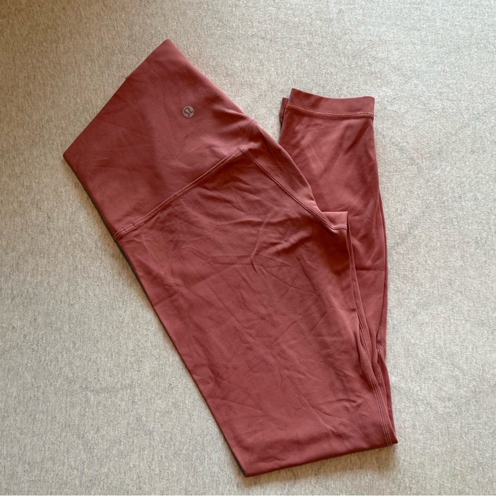lululemon athletica Rust Leggings